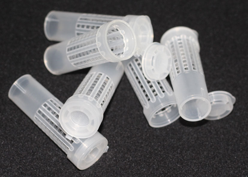 Verschulung- und Schlüpfkäfig | Kunstoff | weiß | Nicot: SET 100 Stück