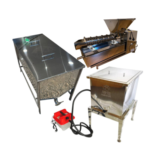 Ausrüstung für den Bienenstand