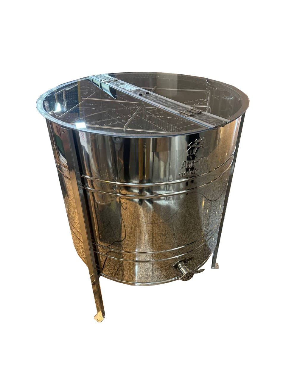 4 - Rahmen-Automatische Honigschleuder Für „Dadant“,"Zander","DNM",-Rähmchen, Riemenantrieb