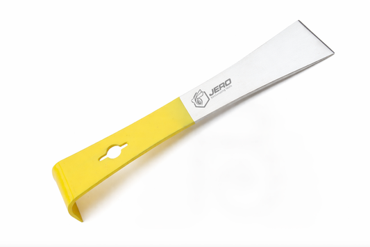 Stockmeißel Profi – 19 cm – Edelstahl – Gelb (JERO)