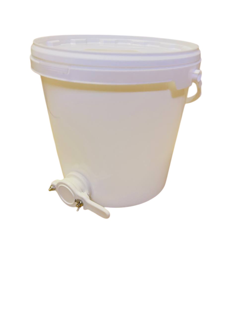 Polipropylen-Abfüllbehälter (10,3 L) mit 6/4"-Ablasshahn