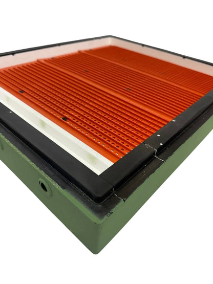 Hygienischer Pollenfallen-Boden aus Polystyrol Bee Home, grün lackiert