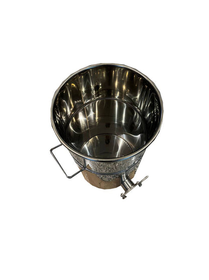 Abfüller 20 l (aus Edelstahl, mit Edelstahlhahn)