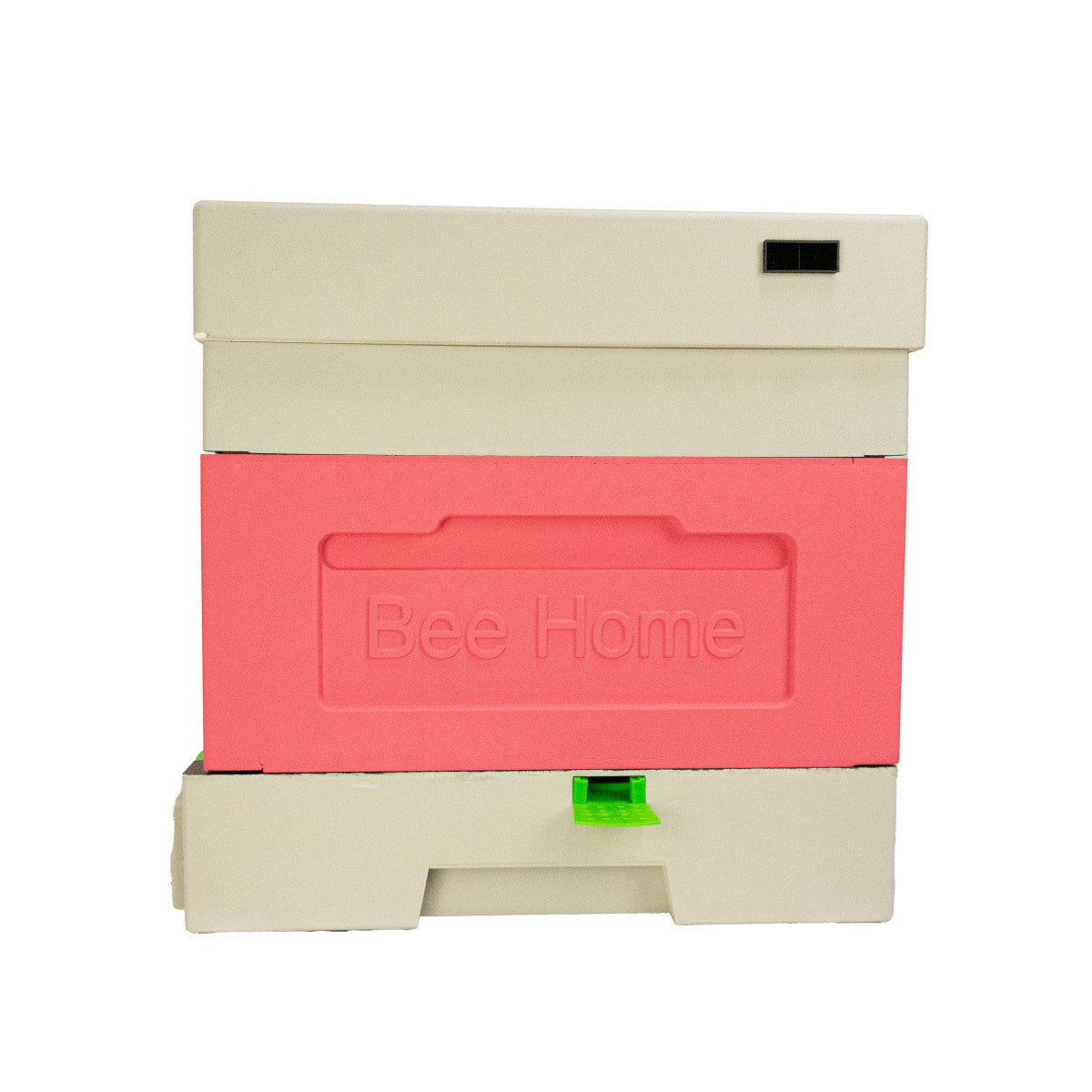 Styroporbeute für 4 Zander-Völker – Hygieneboden (rosa-grau)