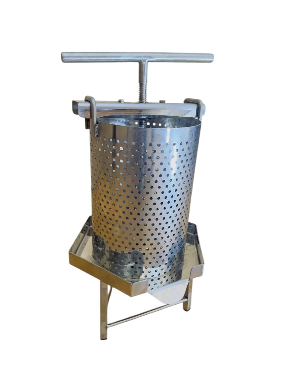 Honigpresse  (handbetriebene Presse)