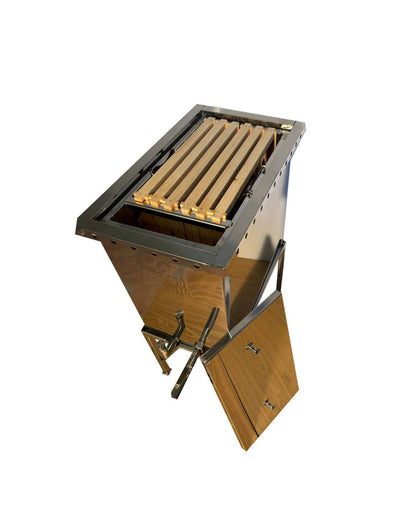 Dampfwachsschmelzer für 6 Rähmchen Edelstahl Kompakt