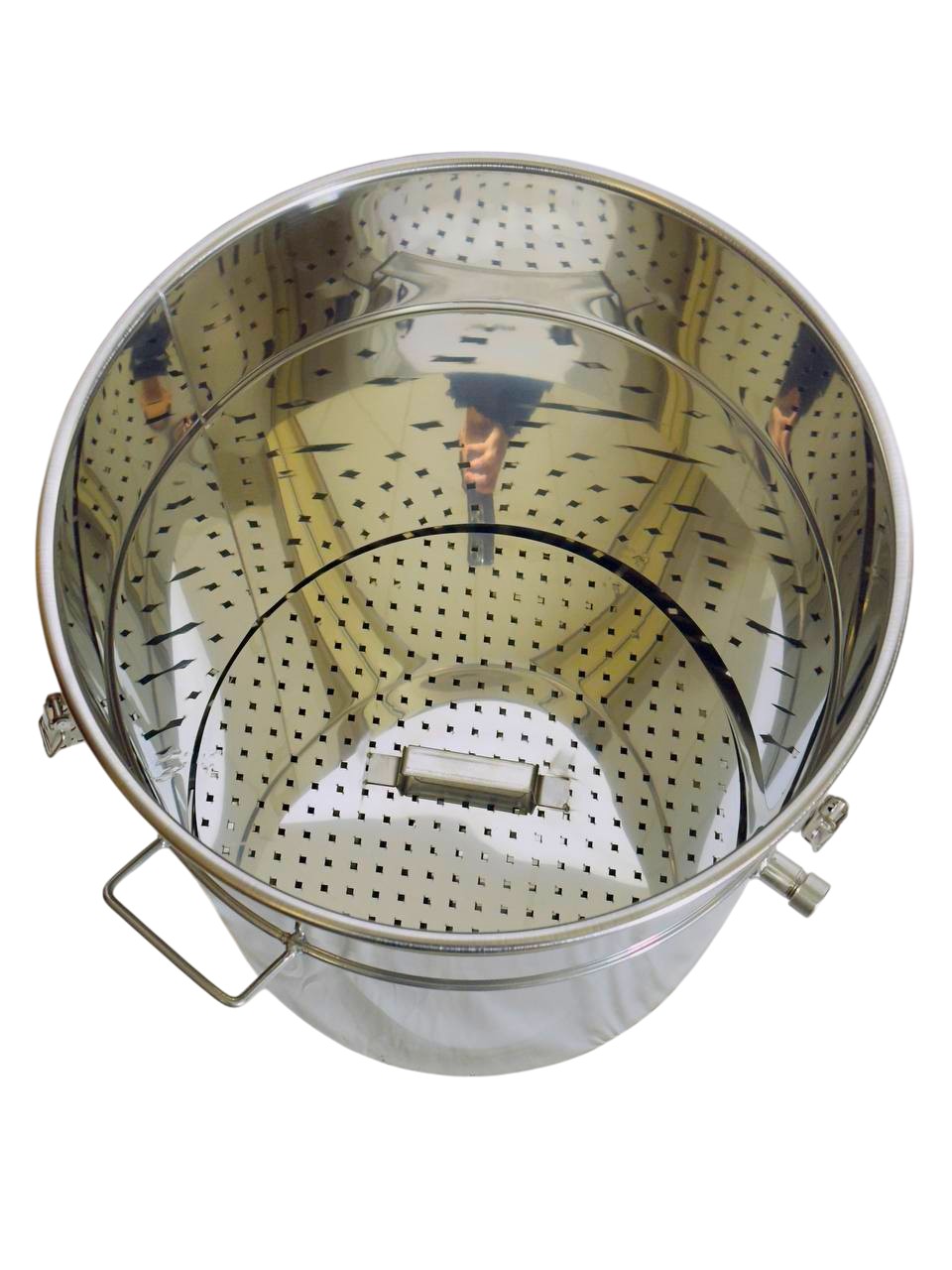 Dampfwachsschmelzer-Komplettset 80 Liter mit Ständer und elektrischem Dampfgenerator
