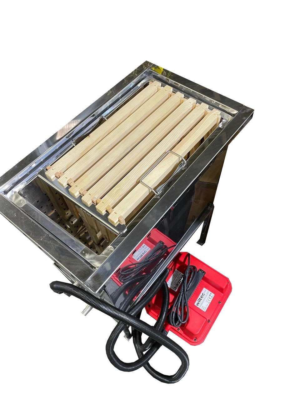 SET: Elektrischer Dampfgenerator + Dampfwachsschmelzer für 6 Rähmchen