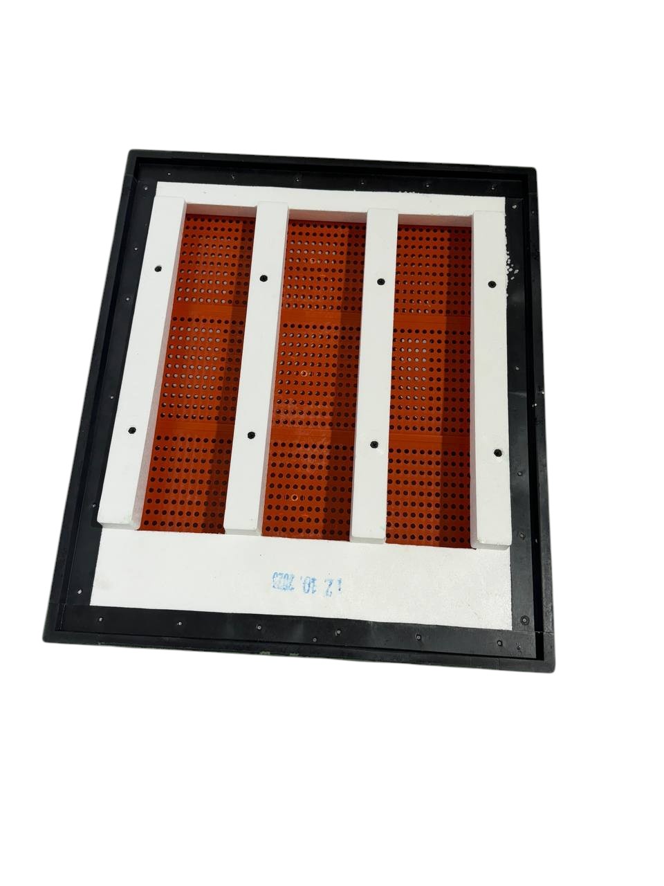 Hygienischer Pollenfallen-Boden aus Polystyrol Bee Home, grün lackiert