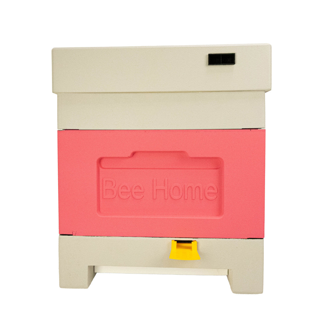 Styroporbeute für 4 Zander-Völker – Hygieneboden (rosa-grau)