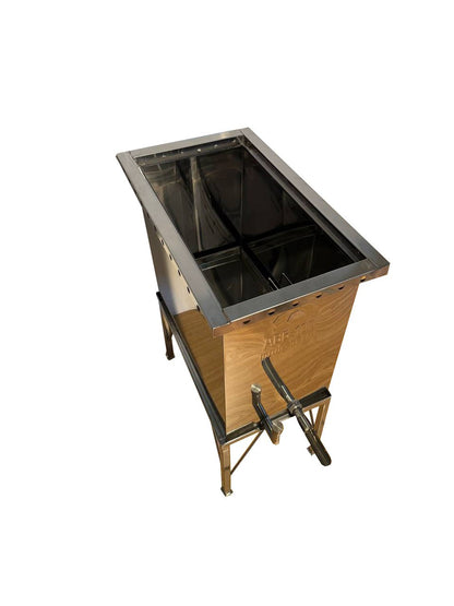 Dampfwachsschmelzer für 6 Rähmchen Edelstahl Kompakt