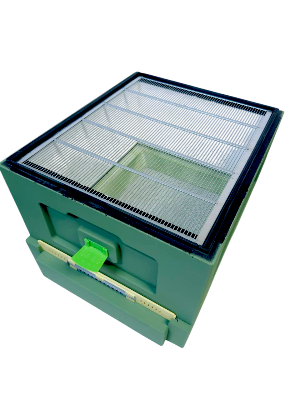 Bee Home Styroporbeute Grün – 10 Zander / 12 DNM – Komplettset mit Zubehör