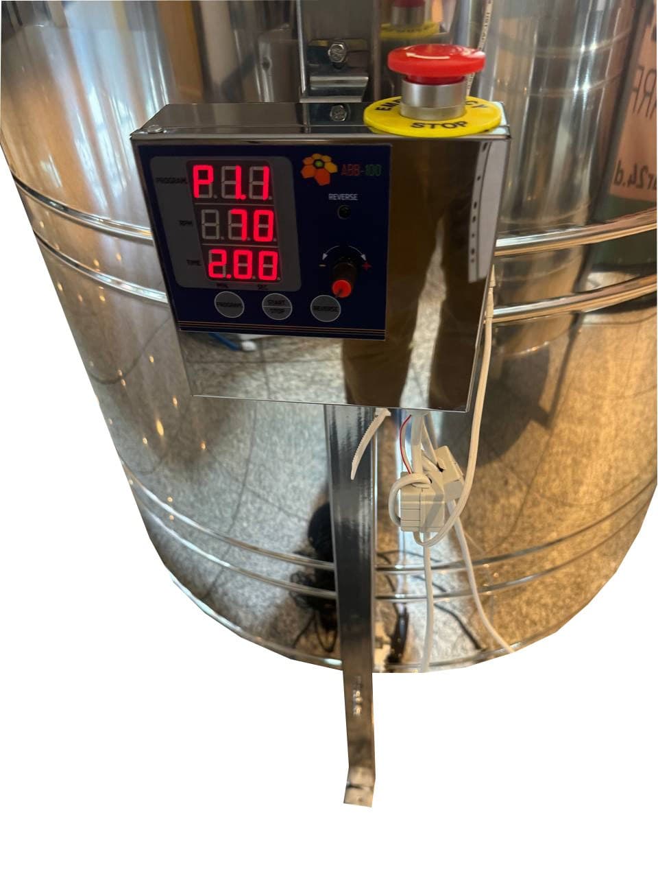 4 - Rahmen-Automatische Honigschleuder Für „Dadant“,"Zander","DNM",-Rähmchen, Riemenantrieb