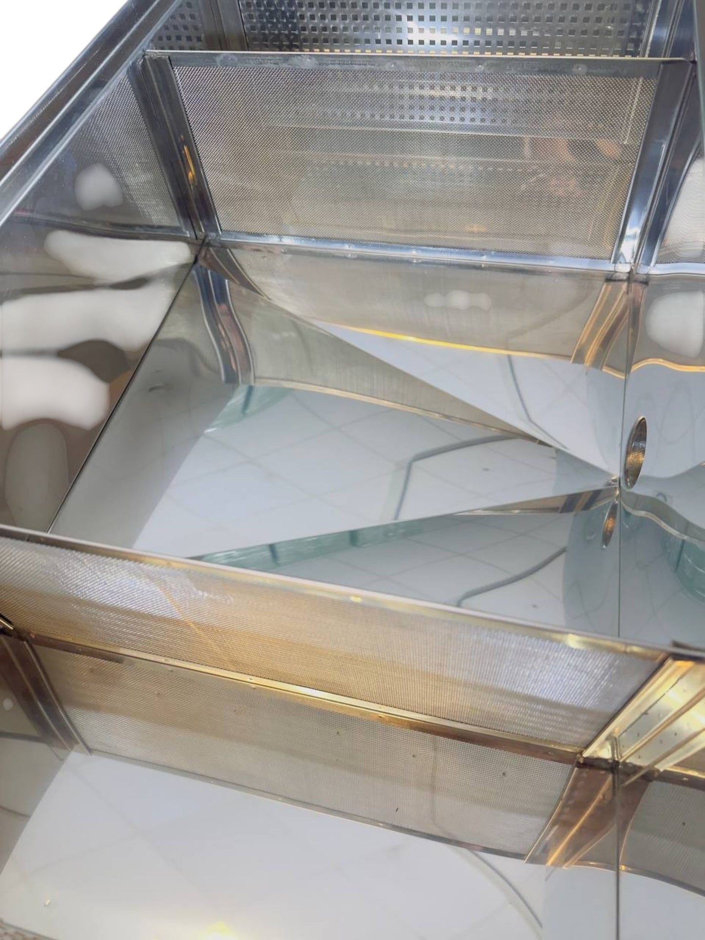 Horizontale Honig-Absetzbehälter 60 L mit Filtersystem – aus Edelstahl