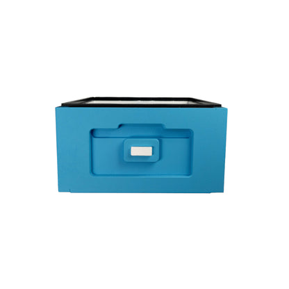 Bee Home Styroporkörper für 10 Zander- oder 12 DNM-Rähmchen–blau