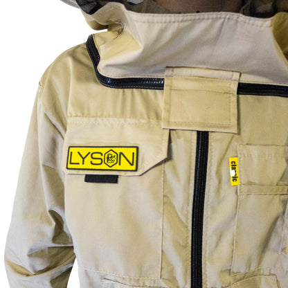 Imkerjacke mit Hut und Gesichtsschleier – Reißverschluss (Lyson)