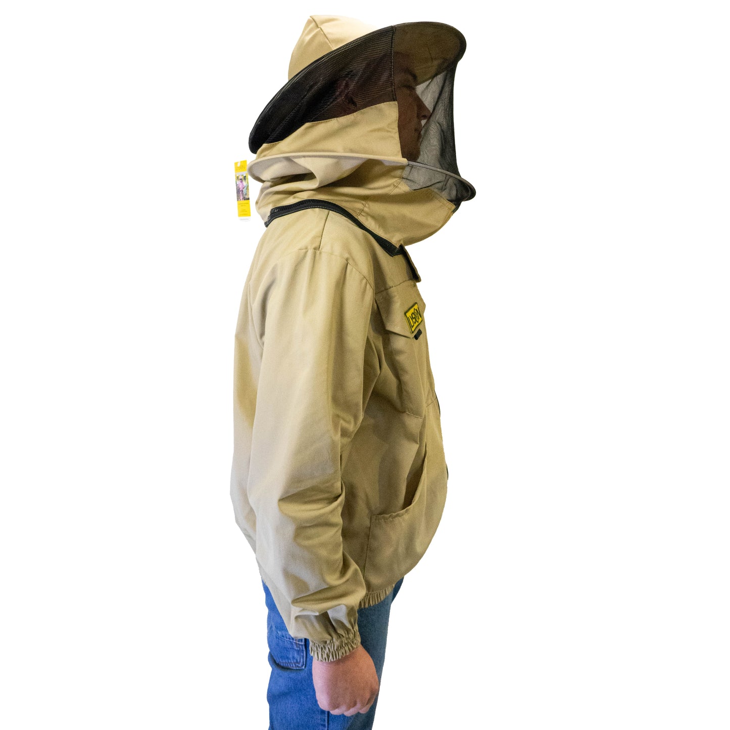 Imkerjacke mit Hut und Gesichtsschleier – Reißverschluss (Lyson)