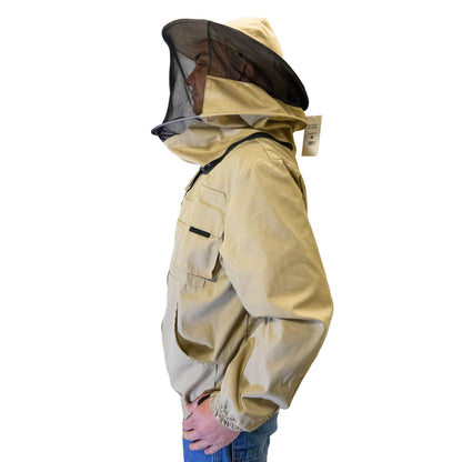 Imkerjacke mit Hut und Gesichtsschleier – Reißverschluss (Lyson)