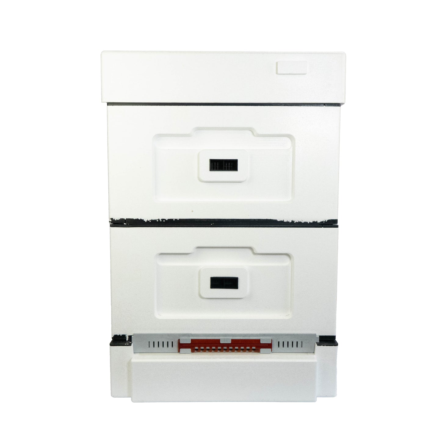 Bienenbeute aus Styropor mit zwei Zargen (Unlackiert)