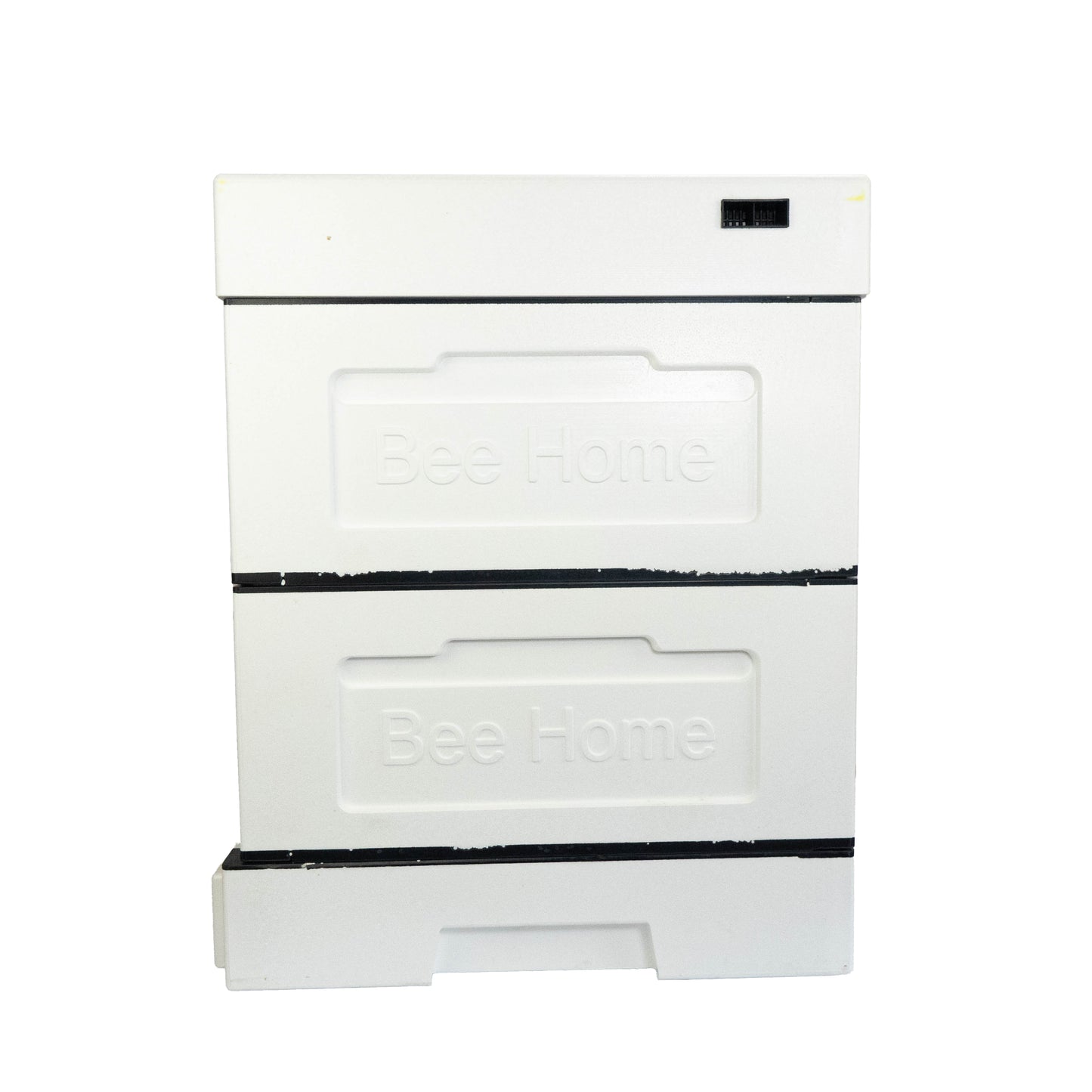 Bienenbeute aus Styropor mit zwei Zargen (Unlackiert)