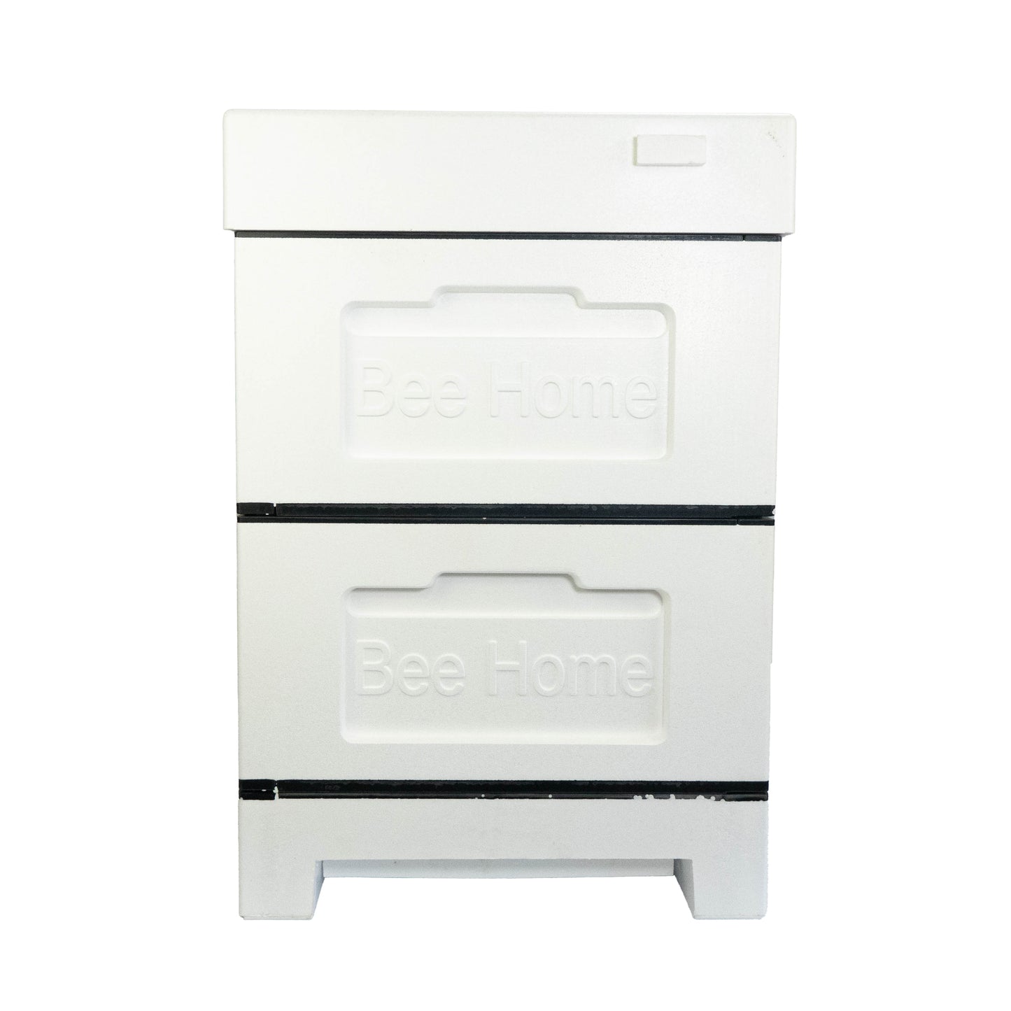 Bienenbeute aus Styropor mit zwei Zargen (Unlackiert)