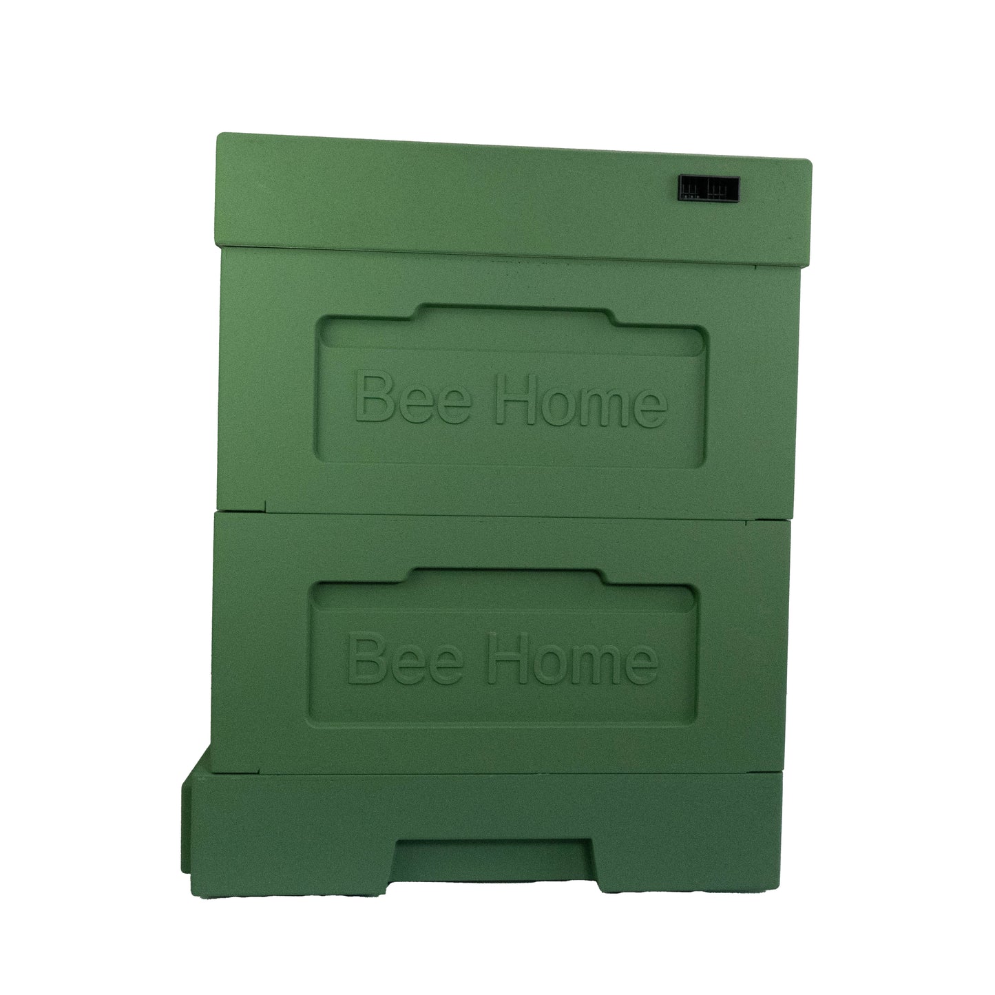 Bienenbeute aus Styropor mit zwei Zargen DNM,Zander  grün