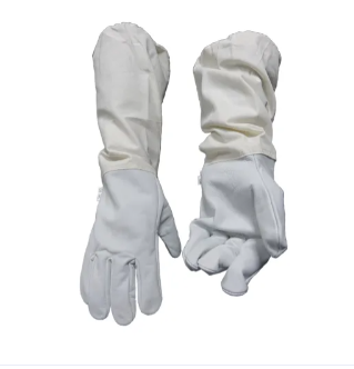 Imkerhandschuhe Leder Standard
