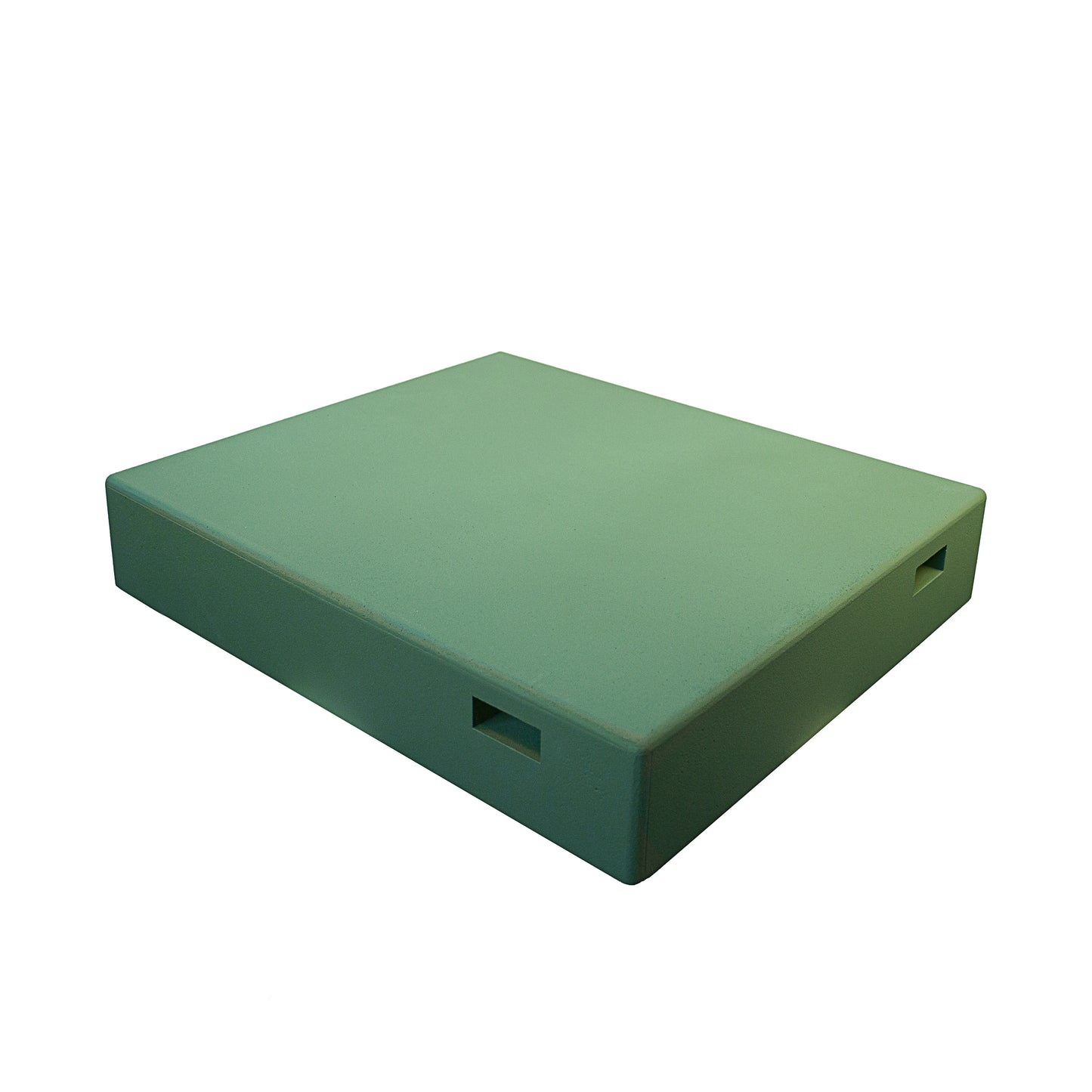 Styropor Hochdeckel lackiert -grün