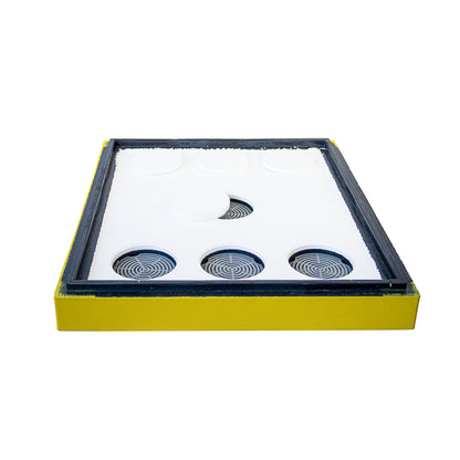 Bee Home Deckel (GELB) passend für Bruträume mit 12 DNM- oder 10 Zander-Körper