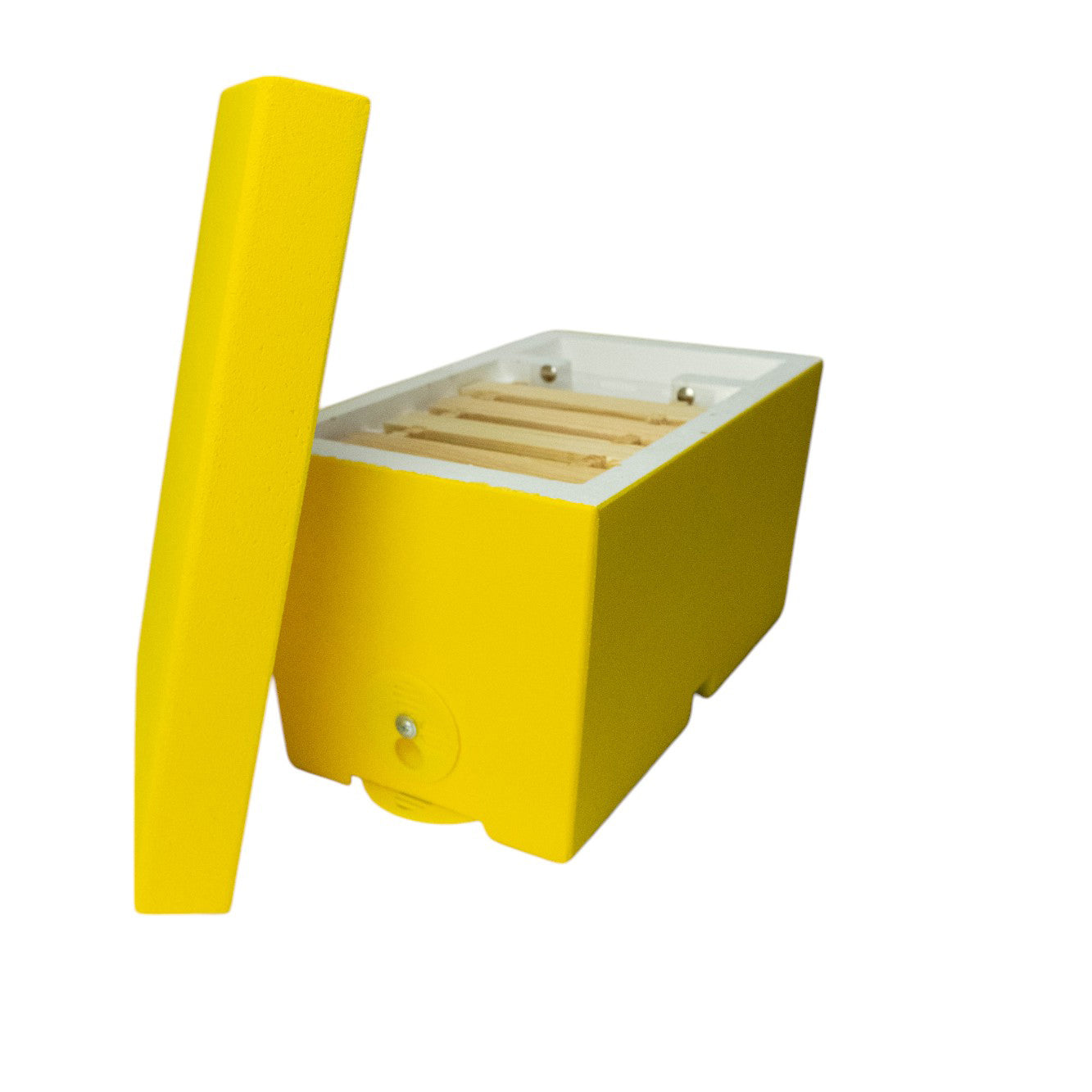 Teilen Kompakter Polystyrol-Bienenstock für die Königinnenzucht(GELB)