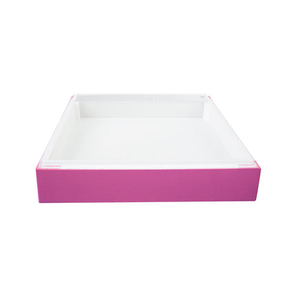 Bee Home Futterzarge aus Styropor – 5,5 L – rosa