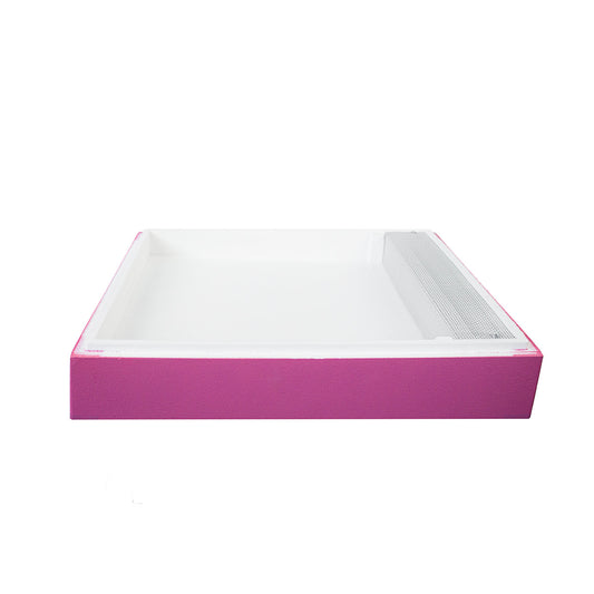 Bee Home Futterzarge aus Styropor – 5,5 L – rosa