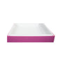 Bee Home Futterzarge aus Styropor – 5,5 L – rosa