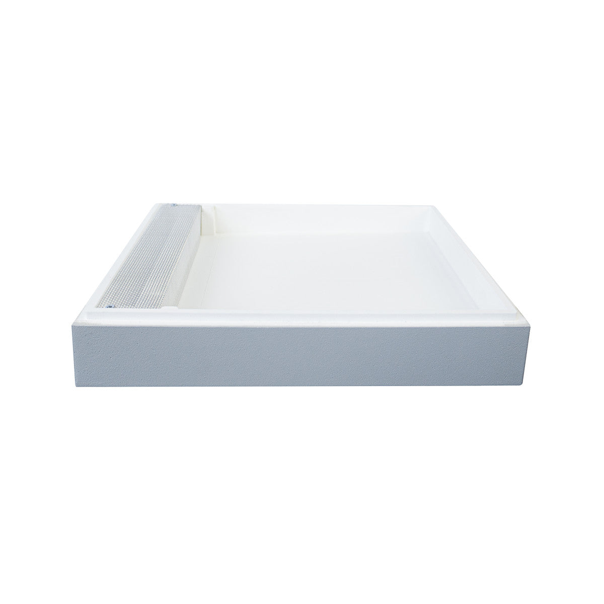Bee Home Futterzarge aus Styropor – 5,5 L – grau