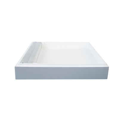 Bee Home Futterzarge aus Styropor – 5,5 L – grau