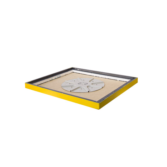 Übergangsring mit Bienenflucht aus Styropor (GELB)