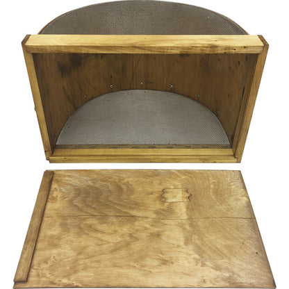 Schwarmfangkasten mit Edelstahlgitter - Sicheres Einfangen und Transportieren