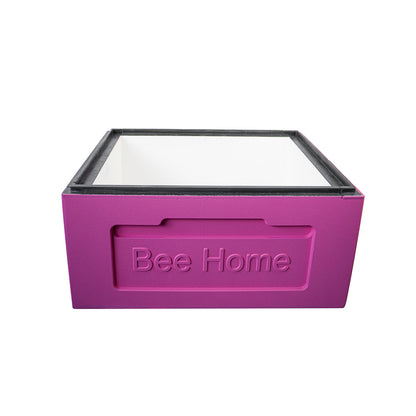 Zarge Styropor Zander 10 / DNM 12 – Bee Home – rosa