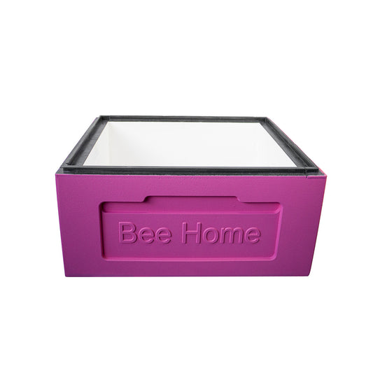 Zarge Styropor Zander 10 / DNM 12 – Bee Home – rosa