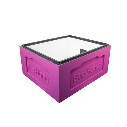 Zarge Styropor Zander 10 / DNM 12 – Bee Home – rosa