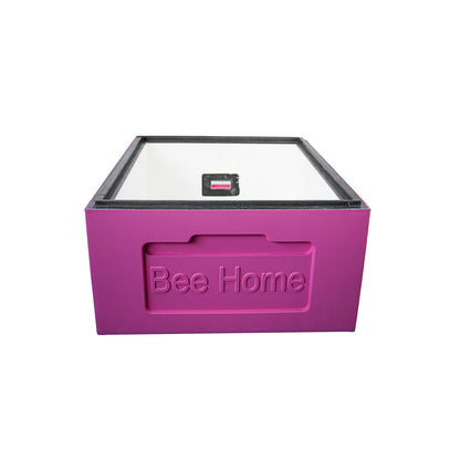 Zarge Styropor Zander 10 / DNM 12 – Bee Home – rosa