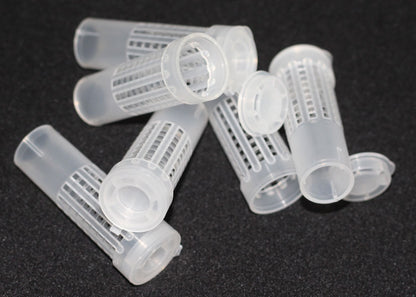 Verschulung- und Schlüpfkäfig | Kunstoff | weiß | Nicot: SET 100 Stück