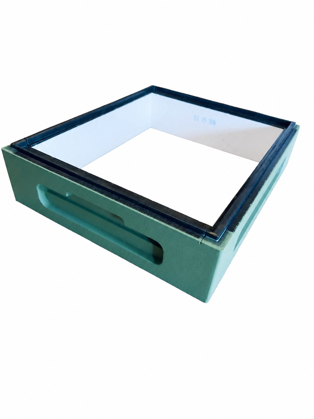 Bee Home Styropor-Halbzarge – grün (für 10 Zander / 12 DNM Halbrähmchen)