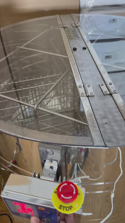 4 - Rahmen-Automatische Honigschleuder Für „Dadant“,"Zander","DNM",-Rähmchen, Riemenantrieb