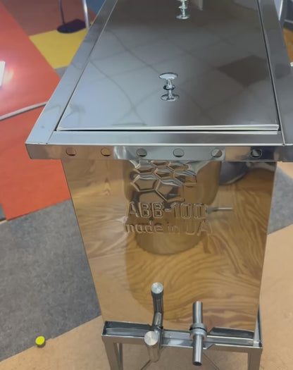 Dampfwachsschmelzer für 6 Rähmchen Edelstahl Kompakt