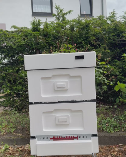Bee Home Styropor-Halbzarge – unlackiert (für 10 Zander / 12 DNM Halbrähmchen)