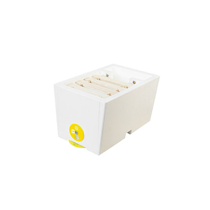 Bee Home 1-Familien-Ablegerkasten aus Styropor – unlackiert