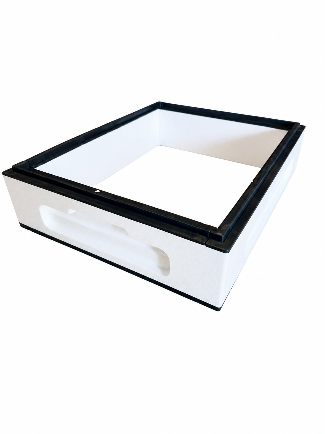 Bee Home Styropor-Halbzarge – unlackiert (für 10 Zander / 12 DNM Halbrähmchen)