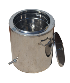 Dampfwachsschmelzer 17 L 17  Edelstahl 