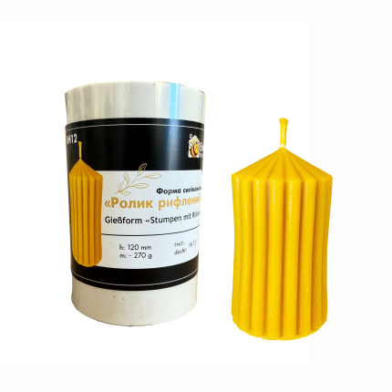 Gießform Gerillter Roller